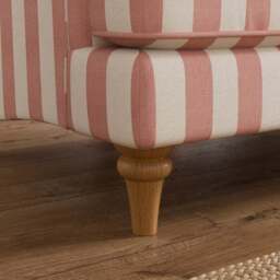 Beatrice II Woven Stripe 2 Seater Sofa - thumbnail 5