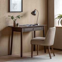 Kalia Console Table, Oak Effect - thumbnail 1