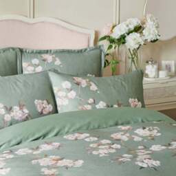 Holly Willoughby Blossoming Trail 100% Cotton Duvet Cover and Pillowcase Set - thumbnail 2