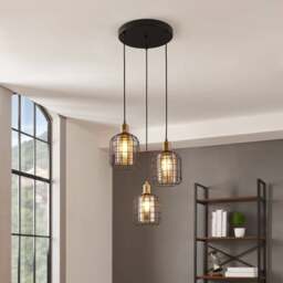 EGLO Chisle 3 Light Cluster Ceiling Light - thumbnail 1