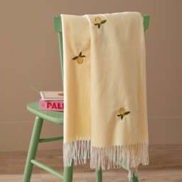 Furn. Fruits Zesty Lemon Throw Blanket 130cm x 180cm