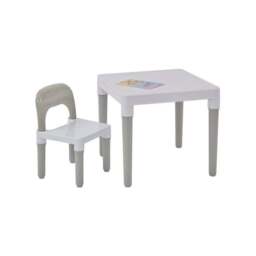 Liberty House Kids Plastic Table And One Chair Set - thumbnail 5