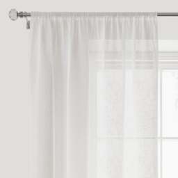 Boucle Slot Top Single Voile Panel
