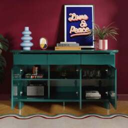 Elements Ellis Gloss Wide Sideboard - thumbnail 2