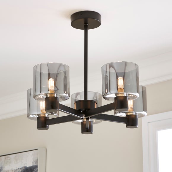 Erin 5 Light Semi Flush Ceiling Light - image 1