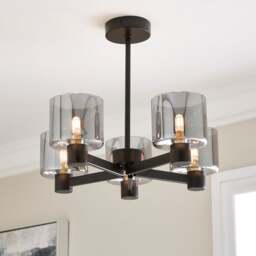 Erin 5 Light Semi Flush Ceiling Light - thumbnail 1