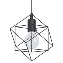EGLO Straiton Modern 3 Light Diner Ceiling Light - thumbnail 2