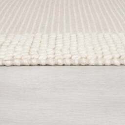 Pebble Wool Border Rug - thumbnail 4