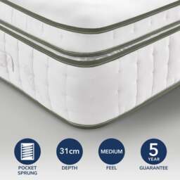 Silentnight Plant Naturals 1800 Pocket Mattress - thumbnail 1