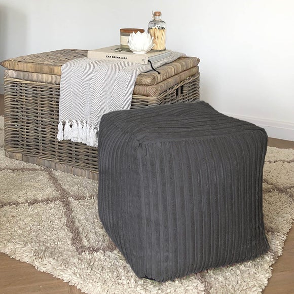 rucomfy Jumbo Cord Cube Beanbag - image 1