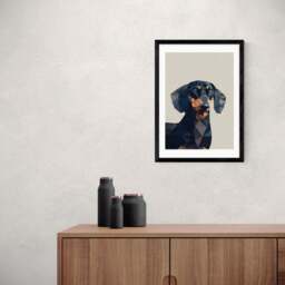 East End Prints Daschund Print - thumbnail 1