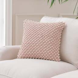 Jersey Bobble Square Cushion - thumbnail 1