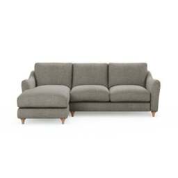 Hattie Slub Faux Linen Corner Chaise - thumbnail 2