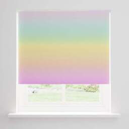 Rainbow Ombre Twist Safe Blackout Roller Blind - thumbnail 3