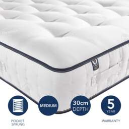 Silentnight Wool Naturals 1600 Pocket Mattress - thumbnail 1
