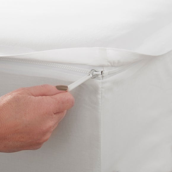 Pure Cotton Easy Zip Fitted Sheet - image 1