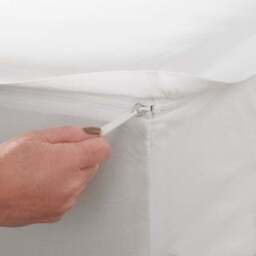 Pure Cotton Easy Zip Fitted Sheet - thumbnail 4