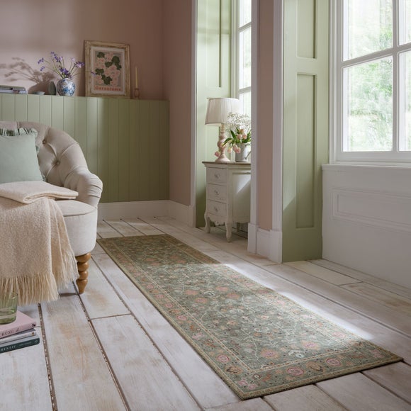 Una Floral Washable Runner - image 1