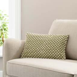 Jersey Bobble Rectangle Cushion - thumbnail 1