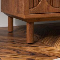 Khari Extra Wide Sideboard, Midtone Mango Wood - thumbnail 6