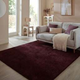 Sheen Shaggy Square Rug