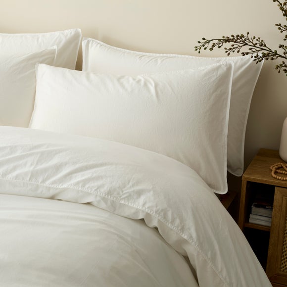 Soft Washed Cotton Duvet Cover & Pillowcase Set - image 1