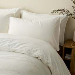 Soft Washed Cotton Duvet Cover & Pillowcase Set - thumbnail 1