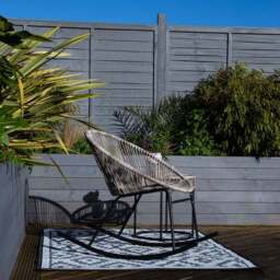 Charles Bentley Zanzibar Garden Rocking Chair - thumbnail 4
