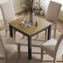 Olney Compact 4 Seater Square Dining Table - thumbnail 2