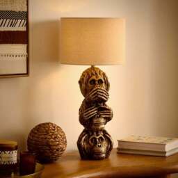 Orangutan Resin Table Lamp - thumbnail 2