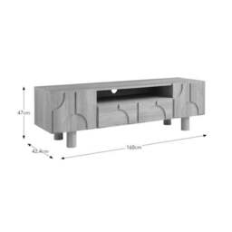 "Kyler Wide TV Unit for TVs up to 65""" - thumbnail 6