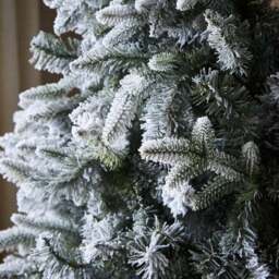 7ft Snowy Blue Spruce Christmas Tree - thumbnail 2