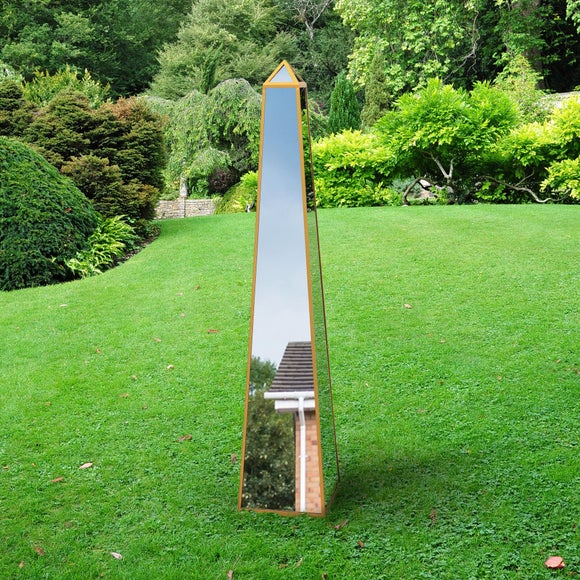 Obelisk Mirrored Indoor Outdoor Ornament - image 1