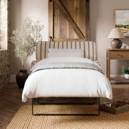 Beatrice II Folkstone Stripe Single Snuggle Sofa Bed - thumbnail 1