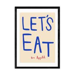 East End Prints Let's Eat Print by SimplyExtraJordanary - thumbnail 2