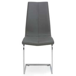 Set of 2 Jamison Dining Chairs, Faux Leather - thumbnail 4