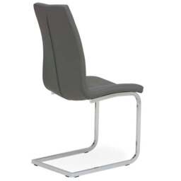 Set of 2 Jamison Dining Chairs, Faux Leather - thumbnail 6