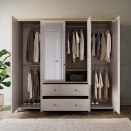 Olney 4 Door Wardrobe - thumbnail 2