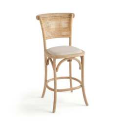 Florine Counter Height Barstool, Fabric - thumbnail 6