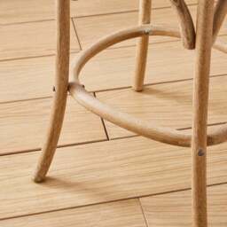 Florine Counter Height Barstool, Fabric - thumbnail 4