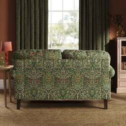 Jolene William Morris Blackthorn Print Velvet 2 Seater Sofa - thumbnail 2