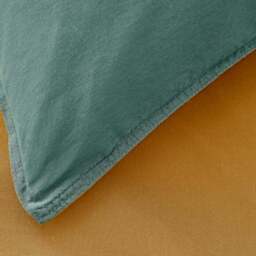 Soft Washed Recycled Cotton Standard Pillowcase Pair - thumbnail 2