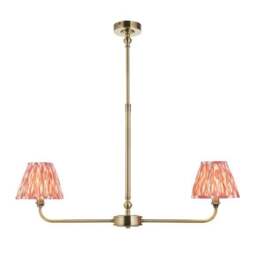 Vogue Leila 2 Light Adjustable Linear Ceiling Light - thumbnail 5