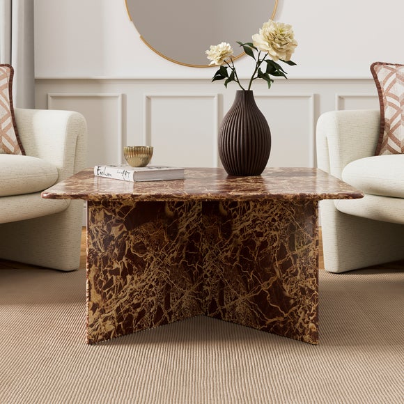 Lana Marble Square Coffee Table - image 1