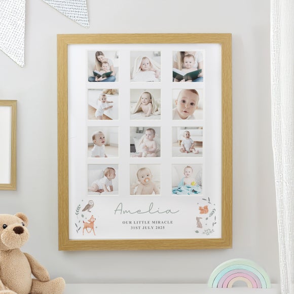 Personalised Woodland Animal Multi Photo Frame - image 1