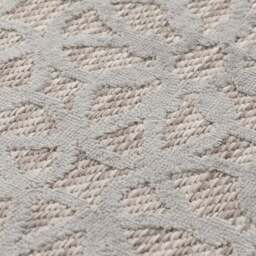 Argento Textured Indoor Outdoor Round Rug - thumbnail 2