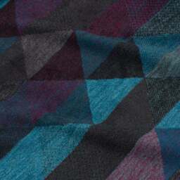 Super Soft Geo Purple Throw Blanket - thumbnail 3