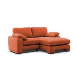 Magnus Vintage Soft Chenille Corner Chaise Sofa - thumbnail 6