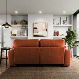 Magnus Vintage Soft Chenille Corner Chaise Sofa - thumbnail 3