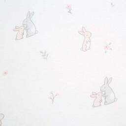 Pack of 2 Jersey Pink Bunny 100% Cotton Fitted Sheets - thumbnail 3